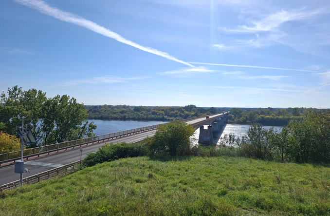 Mazowieckie. Remontują most na DK50 w Wyszogrodzie