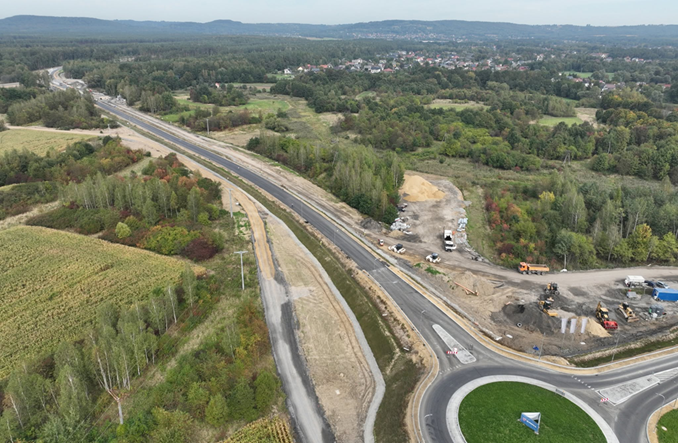 Obwodnica niedaleko A4 powoli finiszuje