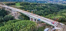 S19. Ustrój nośny blisko półkilometrowa estakady zabetonowany 