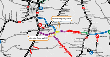 S12 i S74 nie są zagrożone. GDDKiA odpowiada na zarzuty