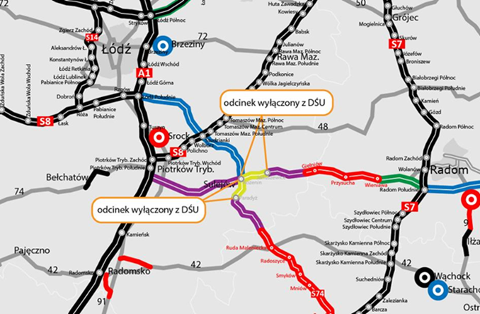 S12 i S74 nie są zagrożone. GDDKiA odpowiada na zarzuty