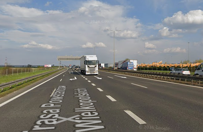 Będą utrudnienia na autostradowej obwodnicy Poznania 