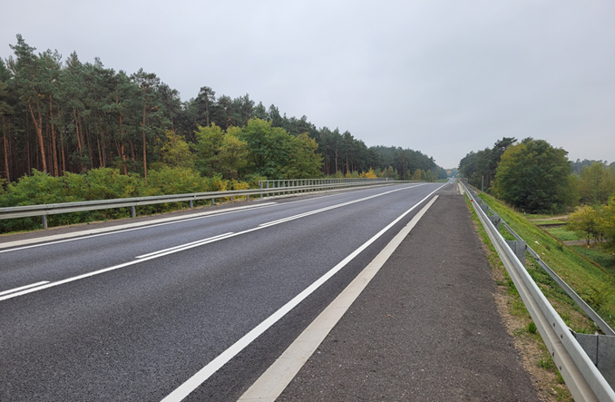Zakończono przebudowę „krajówki” pod Zieloną Górą