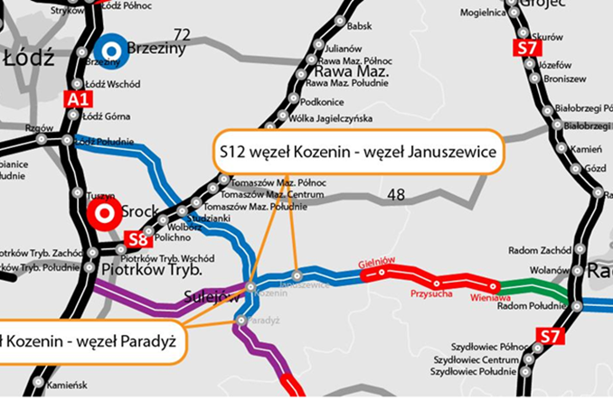 Zepną w całość S12 i S74. Ruszył przetarg