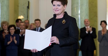 Beata Szydło powołana na urząd premiera