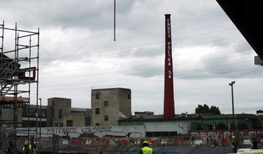 Łódź Fabryczna: Część placu budowy wciąż nietknięta Łódź Fabryczna: Część placu budowy wciąż nietknięta