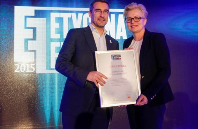 CEMEX Polska laureatem konkursu Etyczna Firma 2015