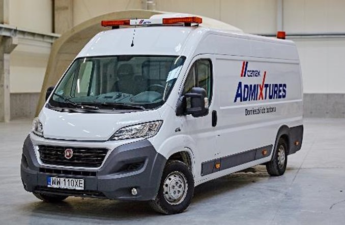 Mobilne laboratorium CEMEX Polska