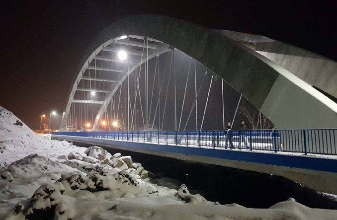 Małopolska: Estakada nad osuwiskiem gotowa 