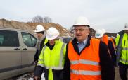 Minister Adamczyk sprawdza postępy przy budowie POW 