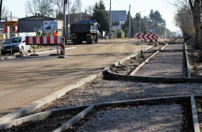 Łódź: Pierwsza połowa Rokicińskiej prawie gotowa