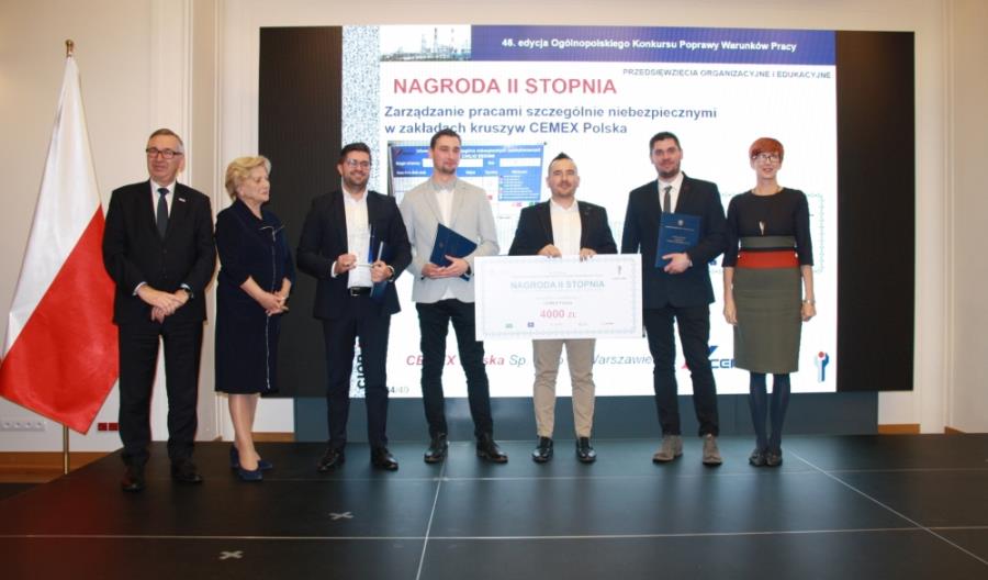 CEMEX Polska z wyróżnieniami za działania na rzecz poprawy BHP CEMEX Polska z wyróżnieniami za działania na rzecz poprawy BHP