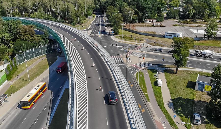 Warszawa. Żołnierska i Marsa gotowe. Za kilka dni dwiema jezdniami Warszawa. Żołnierska i Marsa gotowe. Za kilka dni dwiema jezdniami