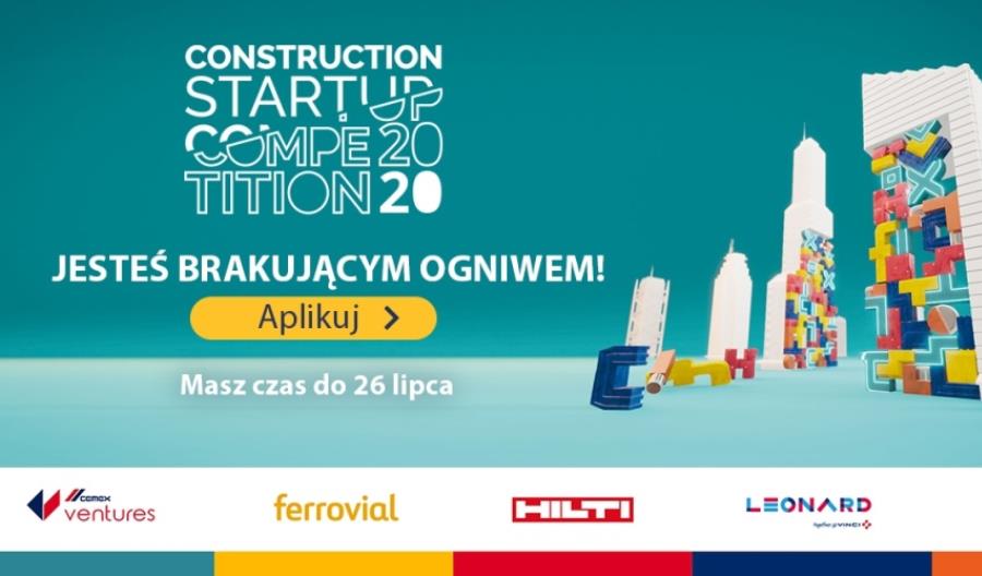 Liderzy branży budowlanej ogłaszają globalny konkurs dla start-upów Liderzy branży budowlanej ogłaszają globalny konkurs dla start-upów