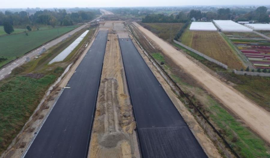 S14. Powstanie węzeł Łódź Teofilów S14. Powstanie węzeł Łódź Teofilów