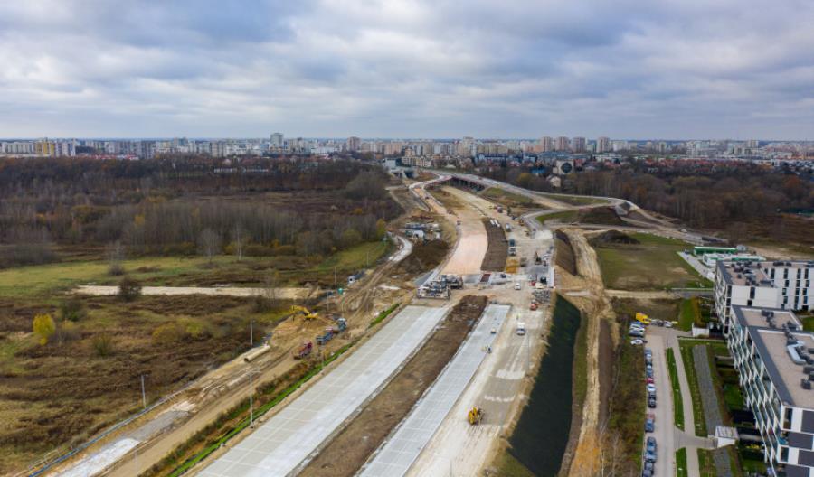 Warszawa. 15 km południowej obwodnicy blisko finału. Otwarcie w grudniu Warszawa. 15 km południowej obwodnicy blisko finału. Otwarcie w grudniu