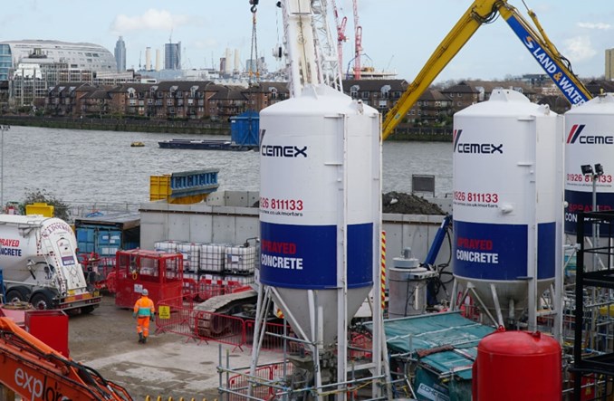 CEMEX uczesticzy w najwiekszej inwestycji wodno-kanalizacyjnej w wielkiej Brytanii