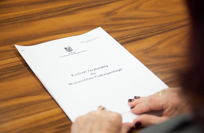 Podkarpackie: Kontrakt Terytorialny podpisany