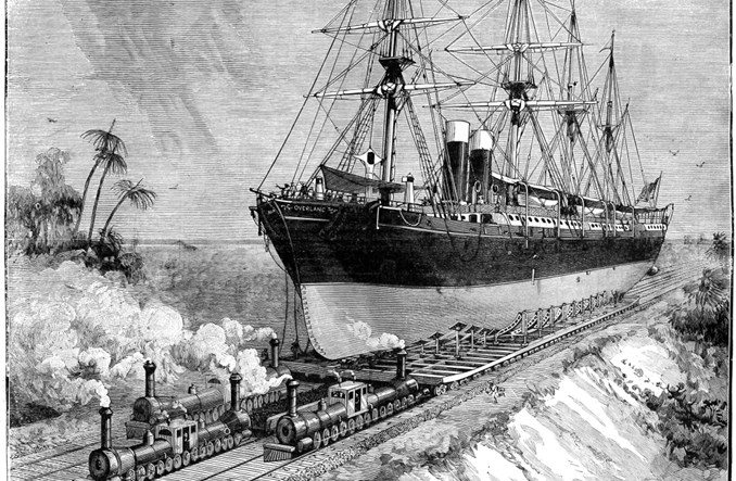 Z Atlantyku na Pacyfik koleją