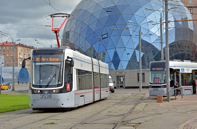 Moskwa. Wszystkie tramwaje Pesy odstawione 