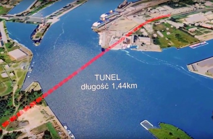 Świnoujście: Jest wniosek o dofinansowanie tunelu pod Świną