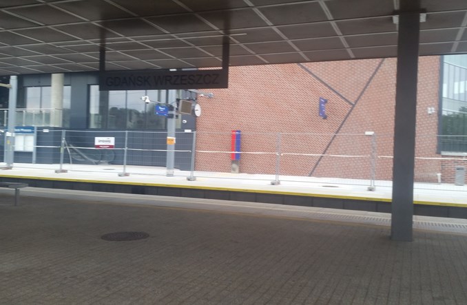 Gdańsk: W październiku otwarcie peronu na stacji we Wrzeszczu