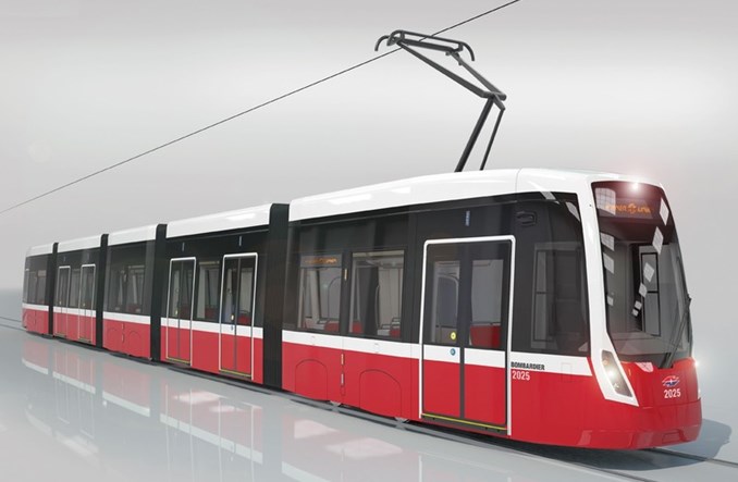 Bombardier dostarczy tramwaje dla Wiednia