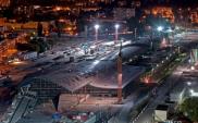 Szklany dach nad dworcem Łódź Fabryczna prawie gotowy