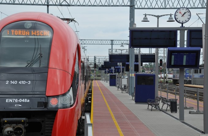 Za bydgoskim dworcem ukazał się las… wyświetlaczy