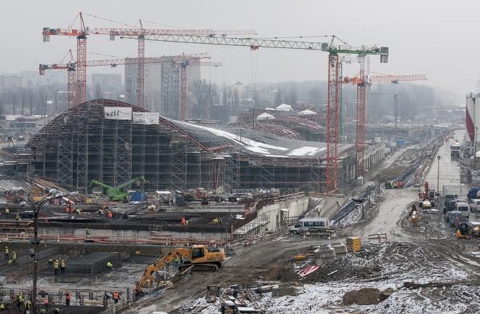 Na dworcu Łódź Fabryczna rozpoczął się montaż pierwszych torów