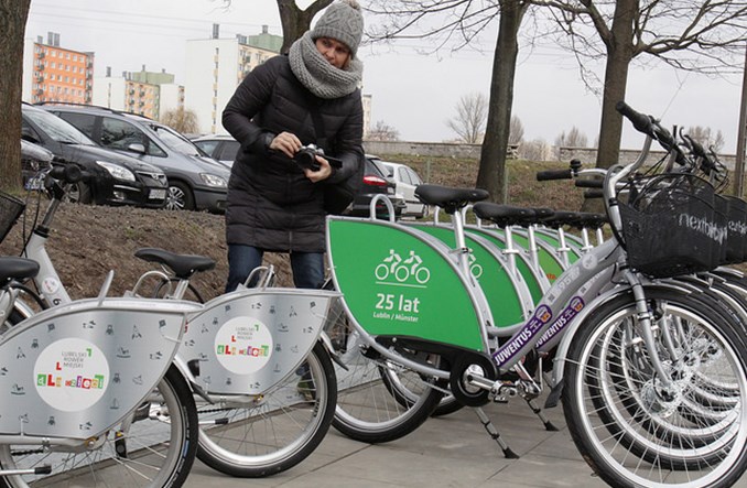 Lublin. Coraz mniej wypożyczeń roweru miejskiego