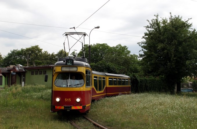 Ozorków rozbiera torowisko tramwajowe w śladzie kujawskiej wąskotorówki 