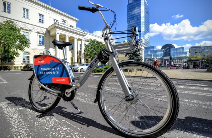 Warszawa. Już 600 tys. zł kar dla Nextbike'a za brak elektrycznego Veturilo