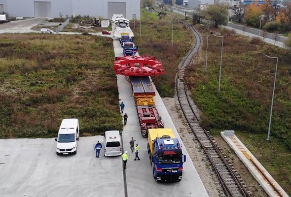 TBM który wydrąży tunel na S19 jedzie na Podkarpacie. Będą utrudnienia!