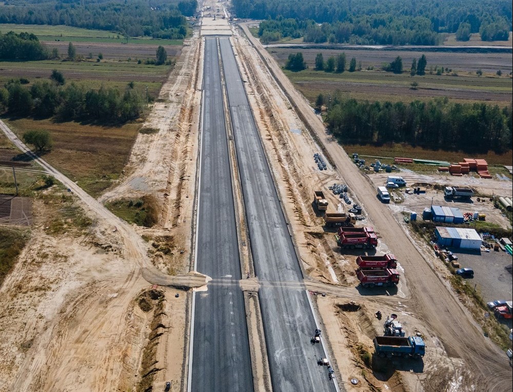 S19 Lublin-Lubartów nabiera kształtów. Trwa budowa trasy głównej