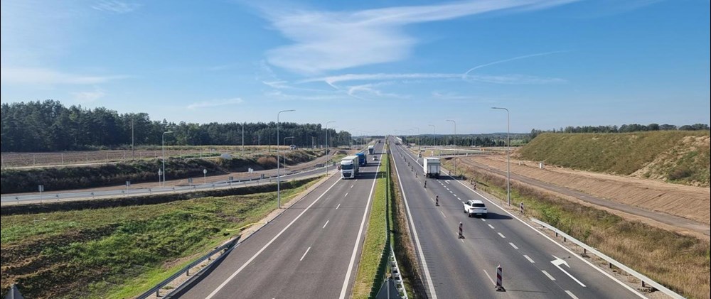 Via Baltica od Warszawy do Budziska w całości dwujezdniowa!
