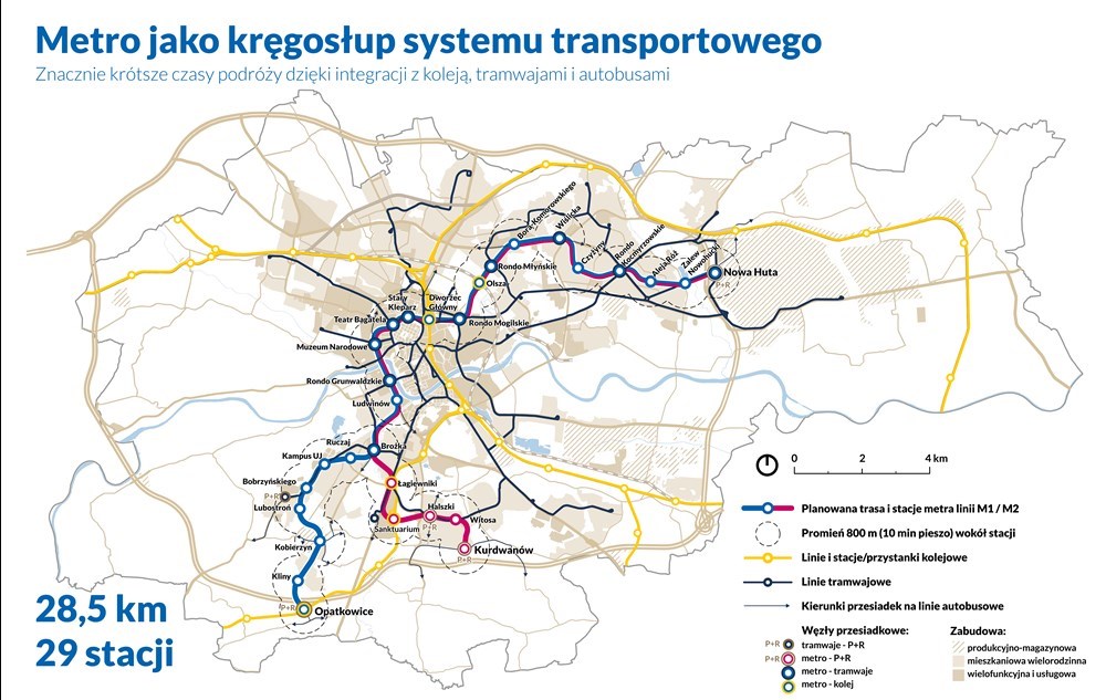 Krakowskie metro rusza z procesem inwestycyjnym
