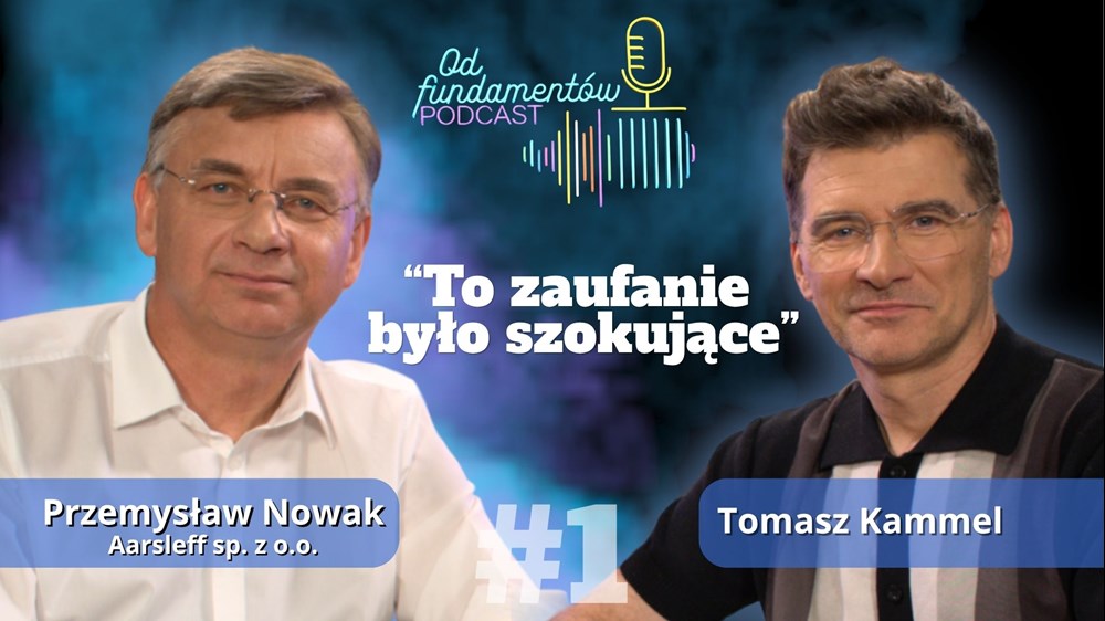 "Zaczęło się w pociągu" - fragment rozmowy Tomasza Kammela z Przemysławem Nowakiem, prezesem Aarsleff Polska