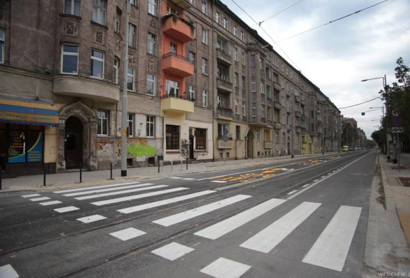 Wrocław: Na ulicę Nowowiejską wrócił ruch