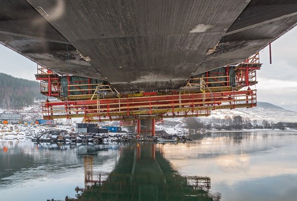 W Norwegii powstaje spektakularny most. Projekt realizują polscy inżynierowie