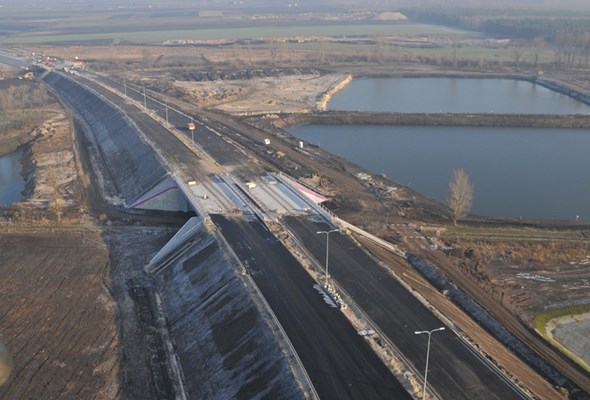 Obwodnica Inowrocławia: Budowa trasy głównej zaawansowana w 70%