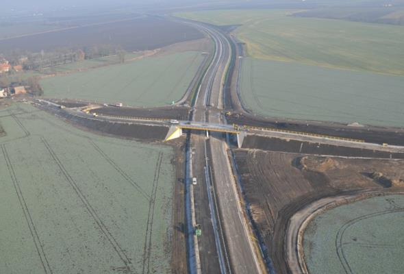 Obwodnica Inowrocławia: Budowa trasy głównej zaawansowana w 70% Obwodnica Inowrocławia: Budowa trasy głównej zaawansowana w 70%