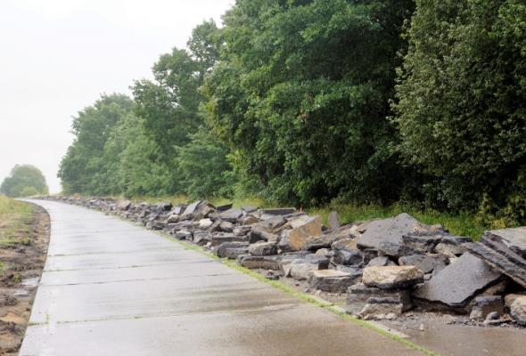 Zachodniopomorskie: Kruszą betonowe płyty na „Berlince” Zachodniopomorskie: Kruszą betonowe płyty na „Berlince”