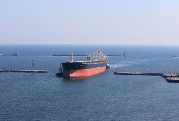 Port Gdynia poszerza wejście wewnętrzne do 140 metrów