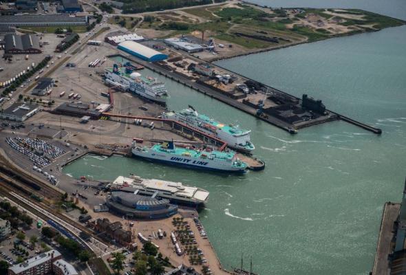 Port Ystad z wysokimi przeładunkami w 2018 i podpisaną umową na dofinansowanie dużego projektu
