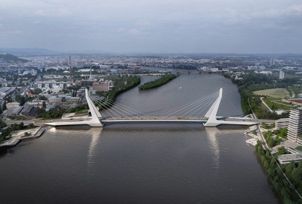 Holenderski projekt nowego mostu w Budapeszcie