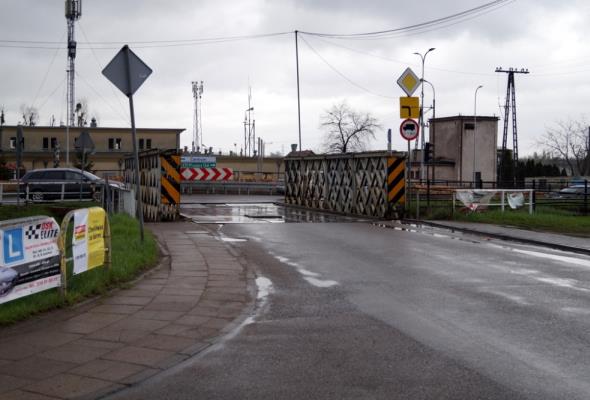Gdańsk. Most nad Kanałem Raduni z końcem września 