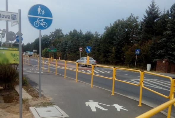 Wielkopolskie: Nowa ścieżka rowerowa przy DK-15