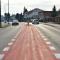 Skierniewice otwierają odcinek DW-705. Ulica z czerwonym pasem do zjazdów Skierniewice otwierają odcinek DW-705. Ulica z czerwonym pasem do zjazdów