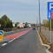 Skierniewice otwierają odcinek DW-705. Ulica z czerwonym pasem do zjazdów Skierniewice otwierają odcinek DW-705. Ulica z czerwonym pasem do zjazdów